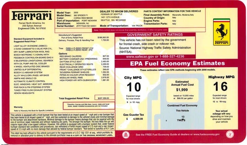 2005 Ferrari 360 Spider - Image 2 of 31