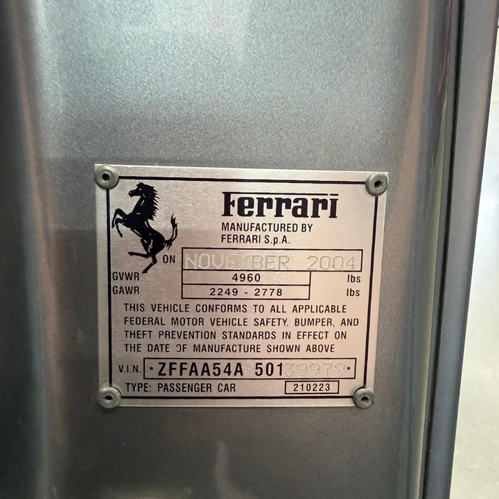 2005 Ferrari 612 - Image 24 of 24
