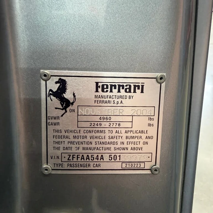 2005 Ferrari 612 - Image 24 of 24