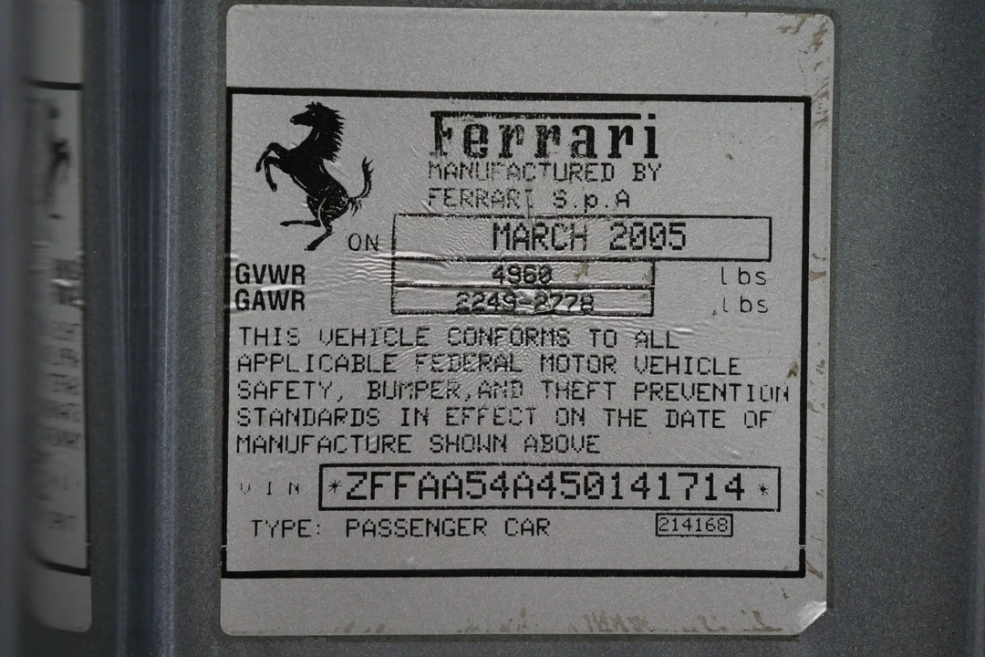 2005 Ferrari 612 - Image 19 of 21