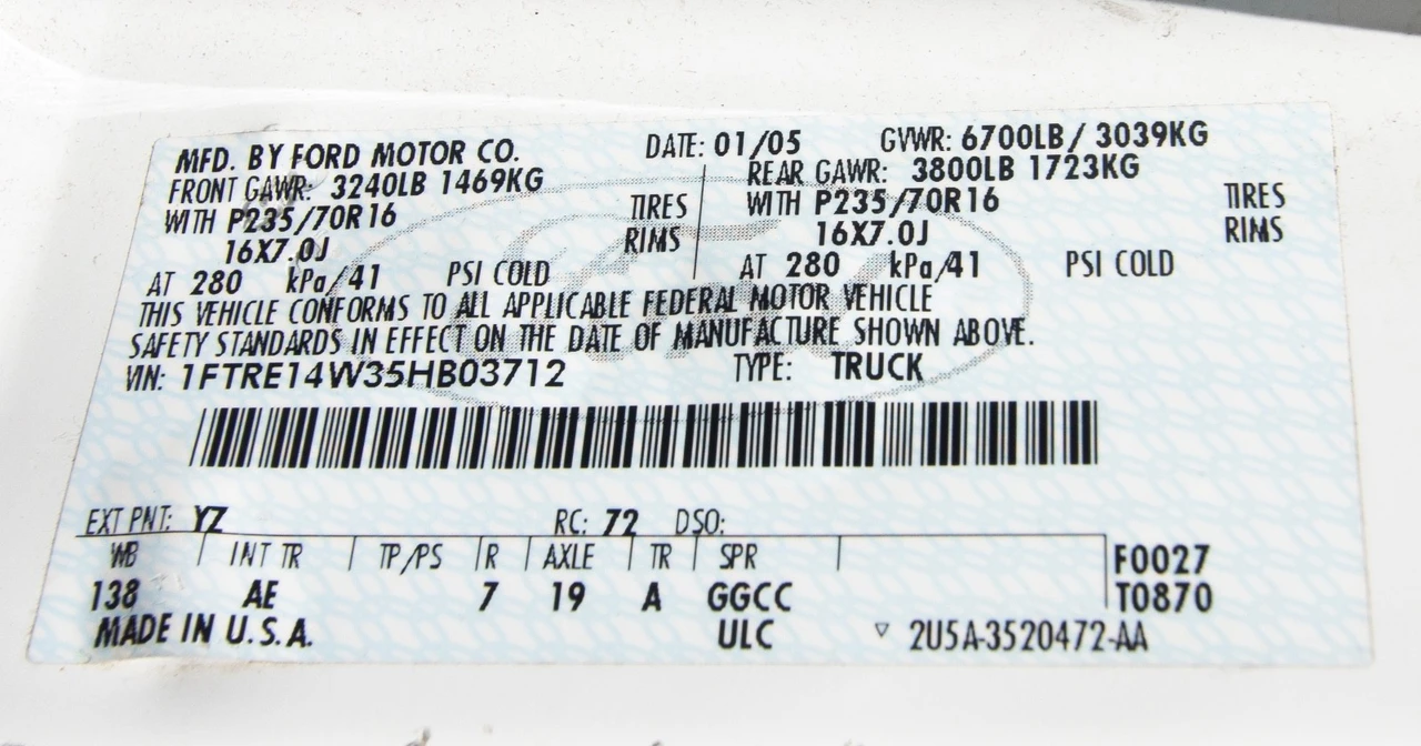 2005 Ford Econoline Van - Image 10 of 20