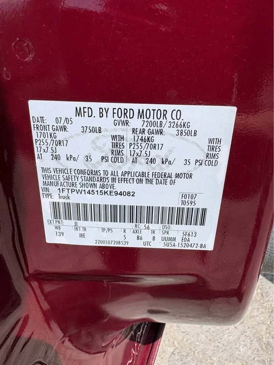 2005 Ford F-150 11th Gen - Image 11 of 13