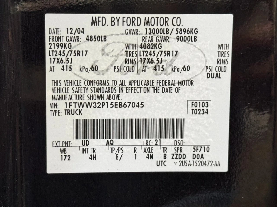 2005 Ford Super Duty 1st Gen - Image 17 of 17