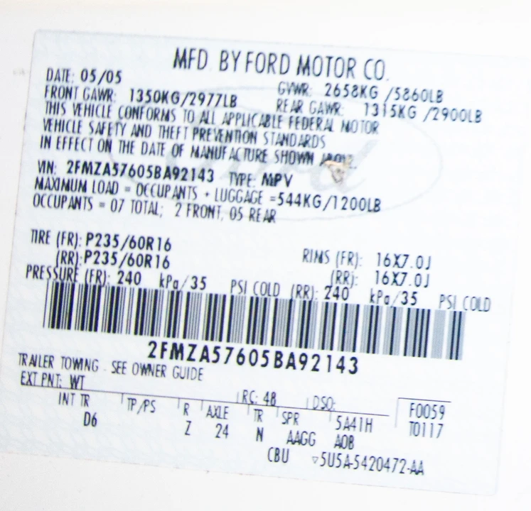 2005 Ford - Image 6 of 18