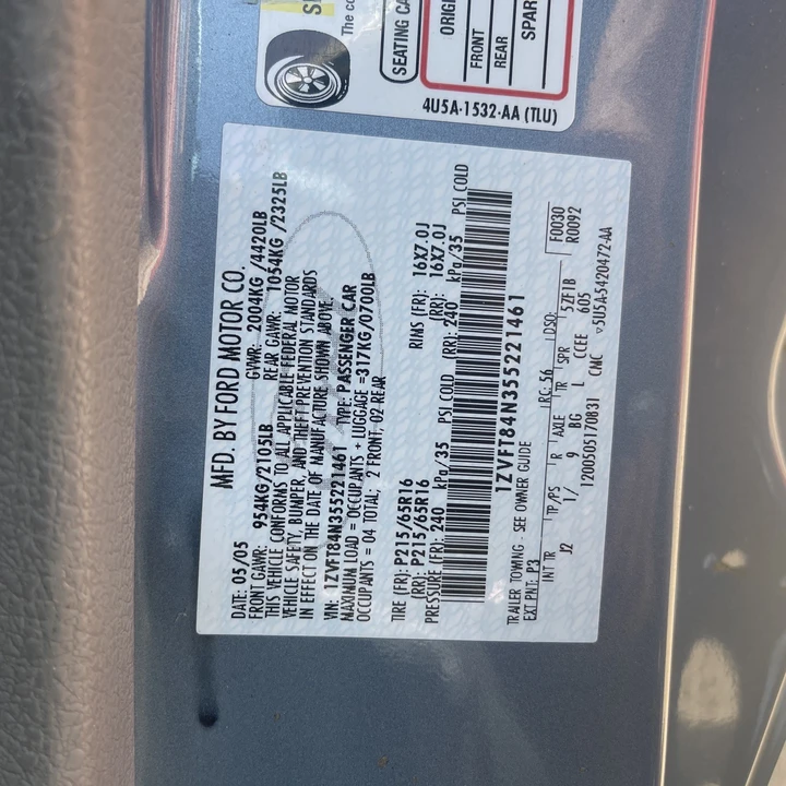 2005 Ford S197 Mustang - Image 18 of 18