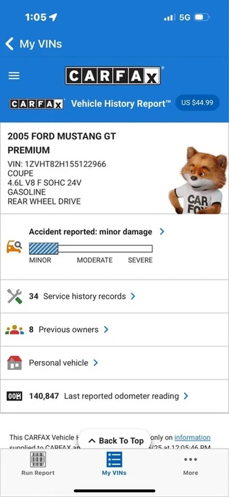 2005 Ford S197 Mustang - Image 11 of 11