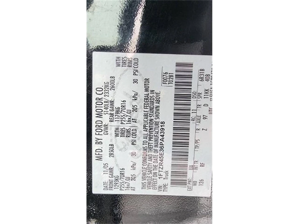 2005 Ford Ranger 3rd Gen - Image 18 of 24