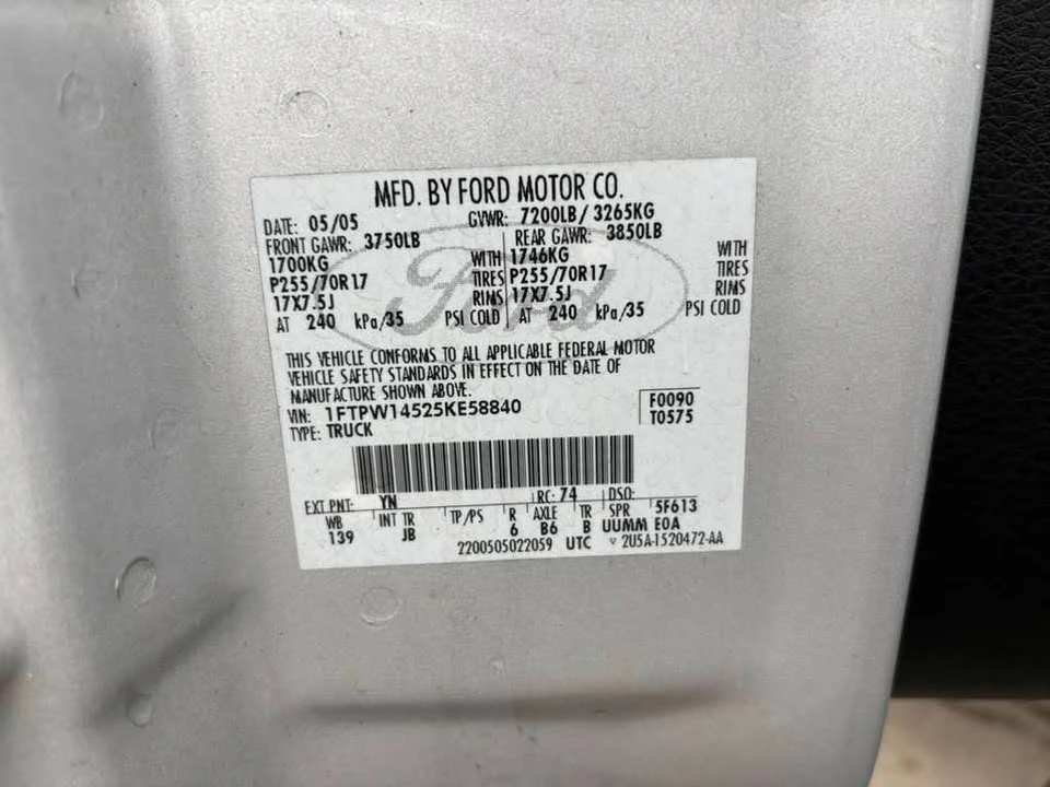 2005 Ford F-150 11th Gen - Image 16 of 20