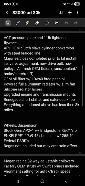 2005 Honda AP2 S2000 - Image 10 of 12