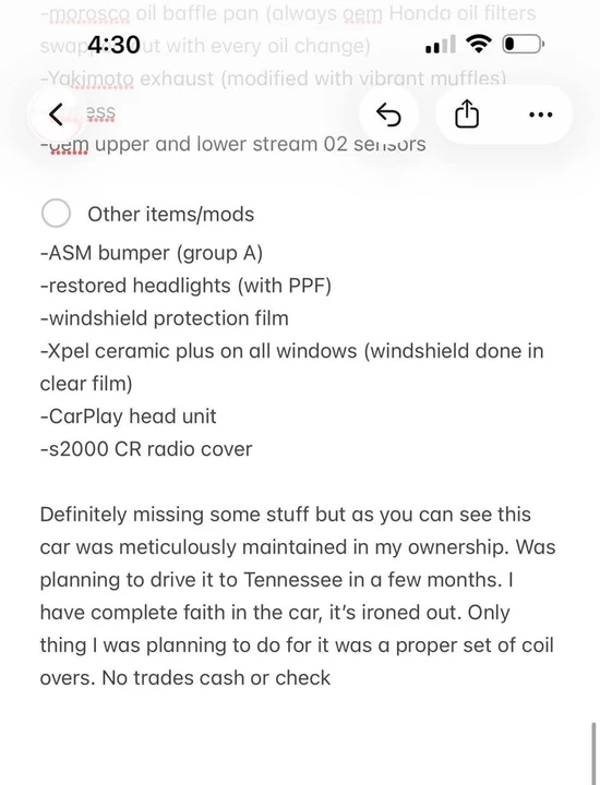 2005 Honda AP2 S2000 - Image 10 of 12