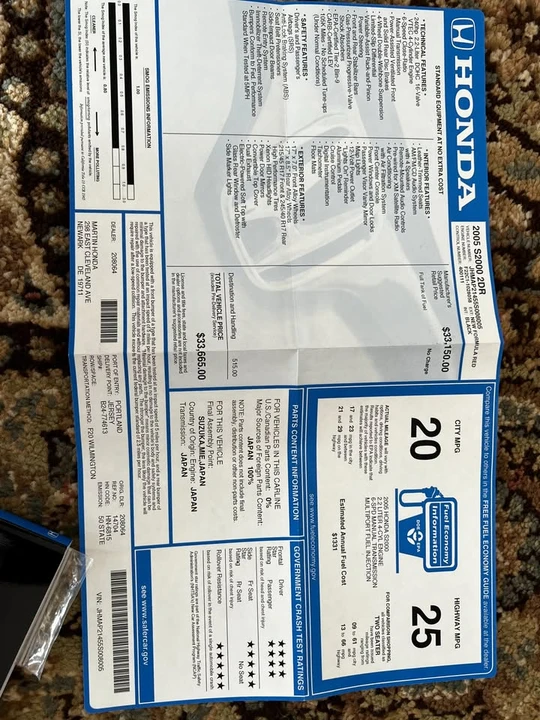 2005 Honda AP2 S2000 - Image 15 of 15