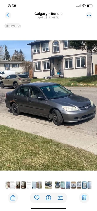 2005 Honda Civic 7th Gen - Image 2 of 2