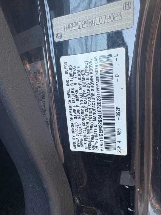 2005 Honda Civic 7th Gen - Image 16 of 16