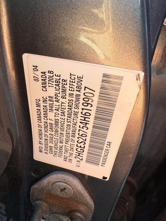 2005 Honda Civic 7th Gen - Image 8 of 8