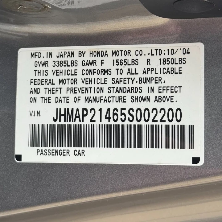2005 Honda AP2 S2000 - Image 19 of 19