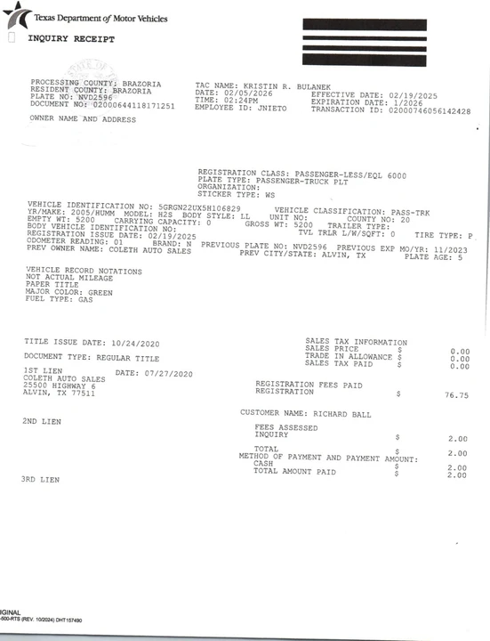 2005 Hummer Hummer H2 - Image 17 of 17