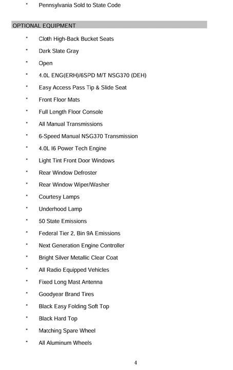 2005 Jeep TJ Wrangler - Image 20 of 21