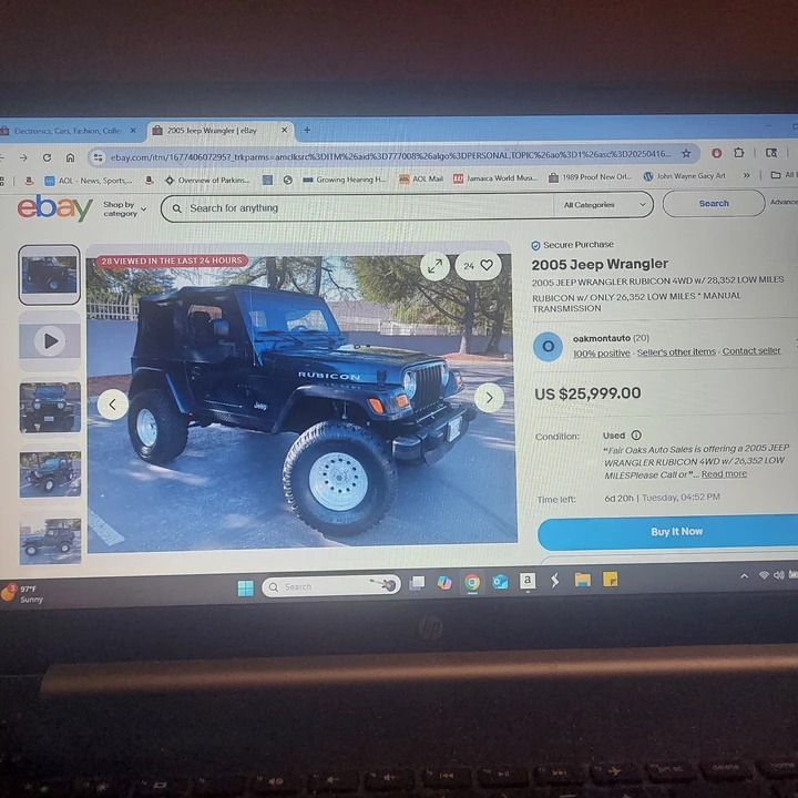 2005 Jeep TJ Wrangler - Image 13 of 14