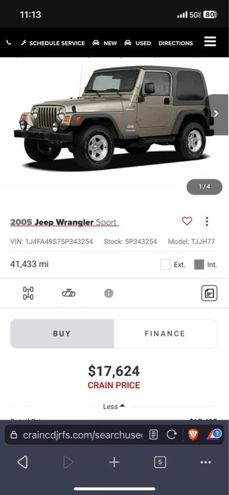 2005 Jeep TJ Wrangler - Image 9 of 9