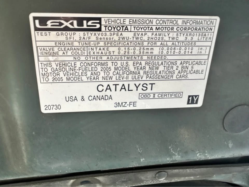 2005 Lexus ES 4th Gen - Image 8 of 10