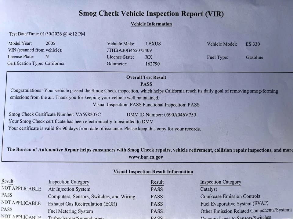 2005 Lexus ES 4th Gen - Image 10 of 11