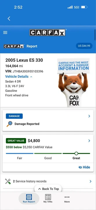 2005 Lexus ES 4th Gen - Image 11 of 11