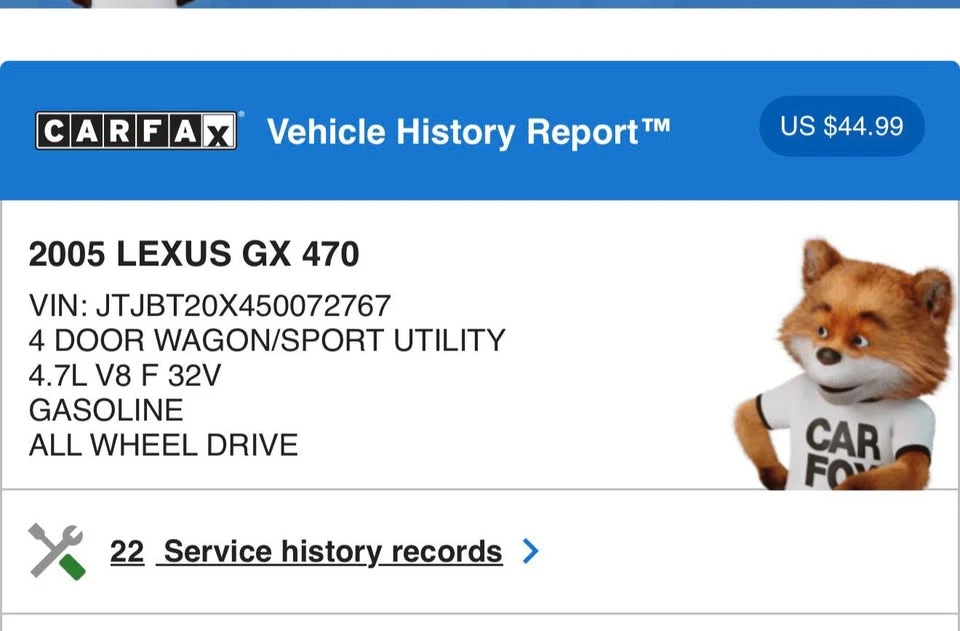 2005 Lexus GX 1st Gen - Image 9 of 9