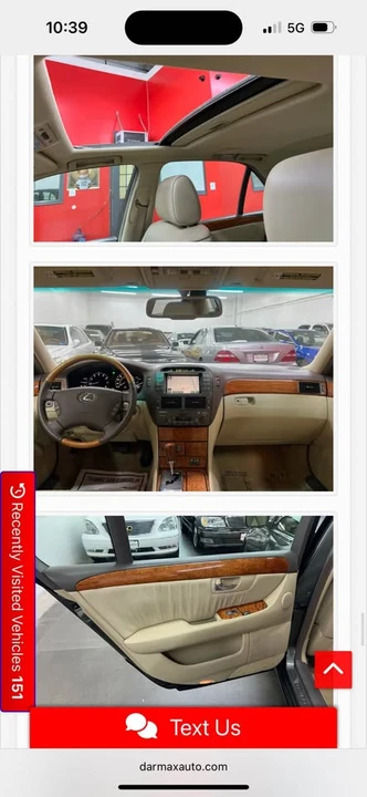 2005 Lexus LS 3rd Gen - Image 7 of 12