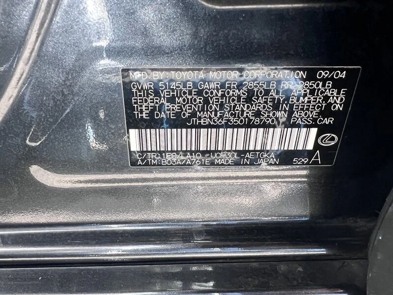 2005 Lexus LS 3rd Gen - Image 17 of 20