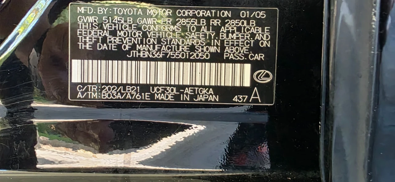 2005 Lexus LS 3rd Gen - Image 21 of 21