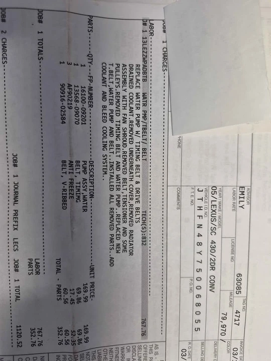 2005 Lexus SC430 - Image 13 of 20
