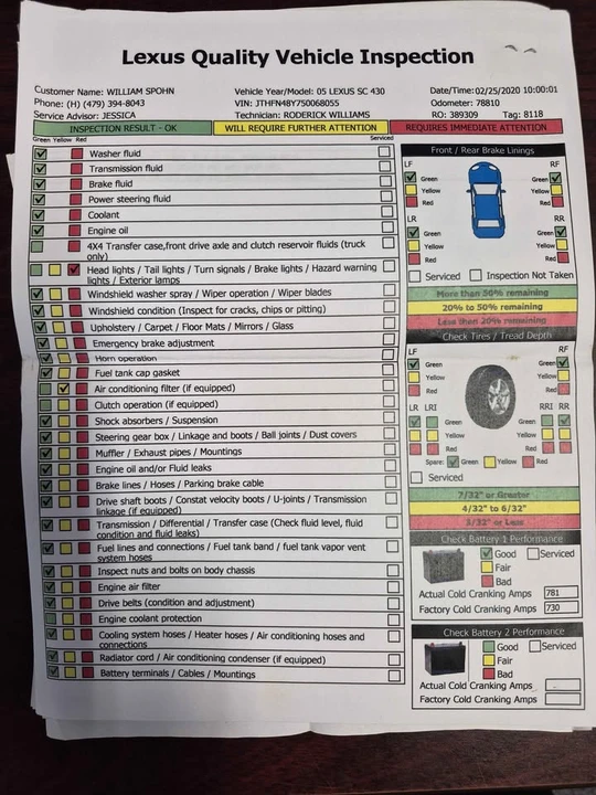 2005 Lexus SC430 - Image 4 of 20