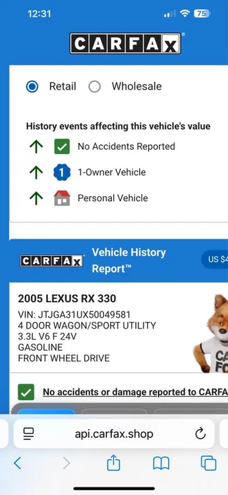 2005 Lexus RX 2nd Gen - Image 4 of 17