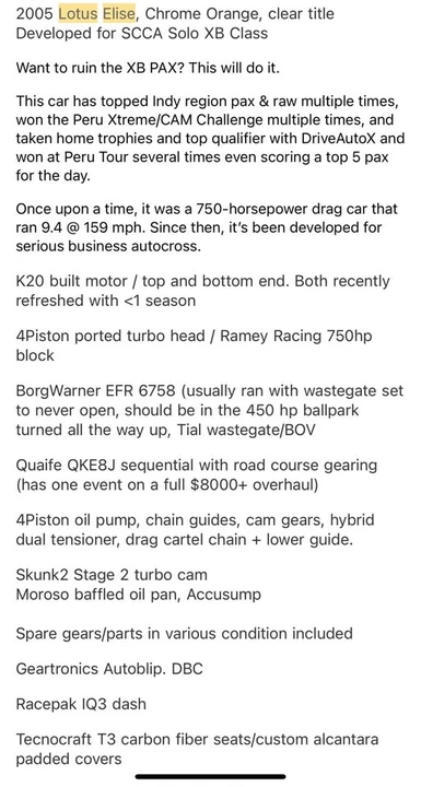2005 Lotus Elise Series 2 - Image 14 of 16