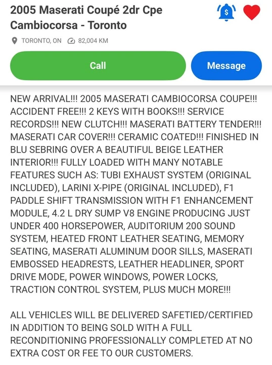 2005 Maserati Coupe & Spyder - Image 9 of 9