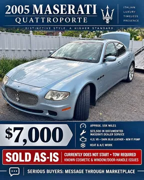 2005 Maserati Quattroporte Sedan 4D