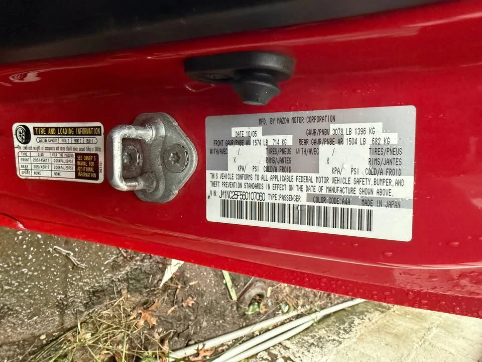 2005 Mazda NB MX-5 Miata - Image 6 of 7