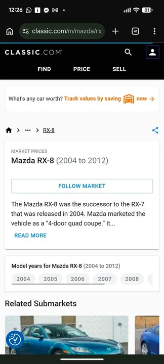 2005 Mazda RX-8 1st Gen - Image 5 of 10