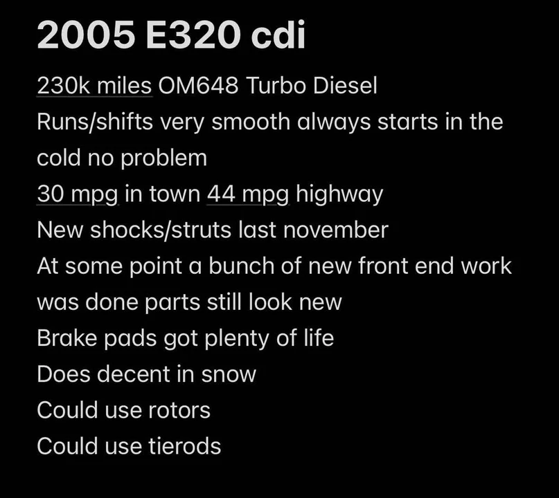 2005 Mercedes-Benz W211 E-Class - Image 8 of 8