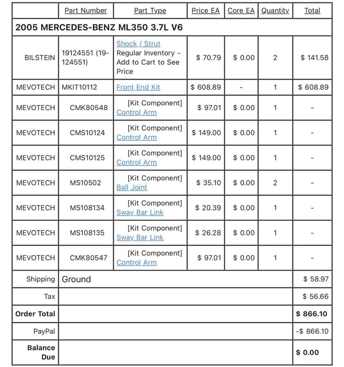 2005 Mercedes-Benz W163 M-Class - Image 14 of 14