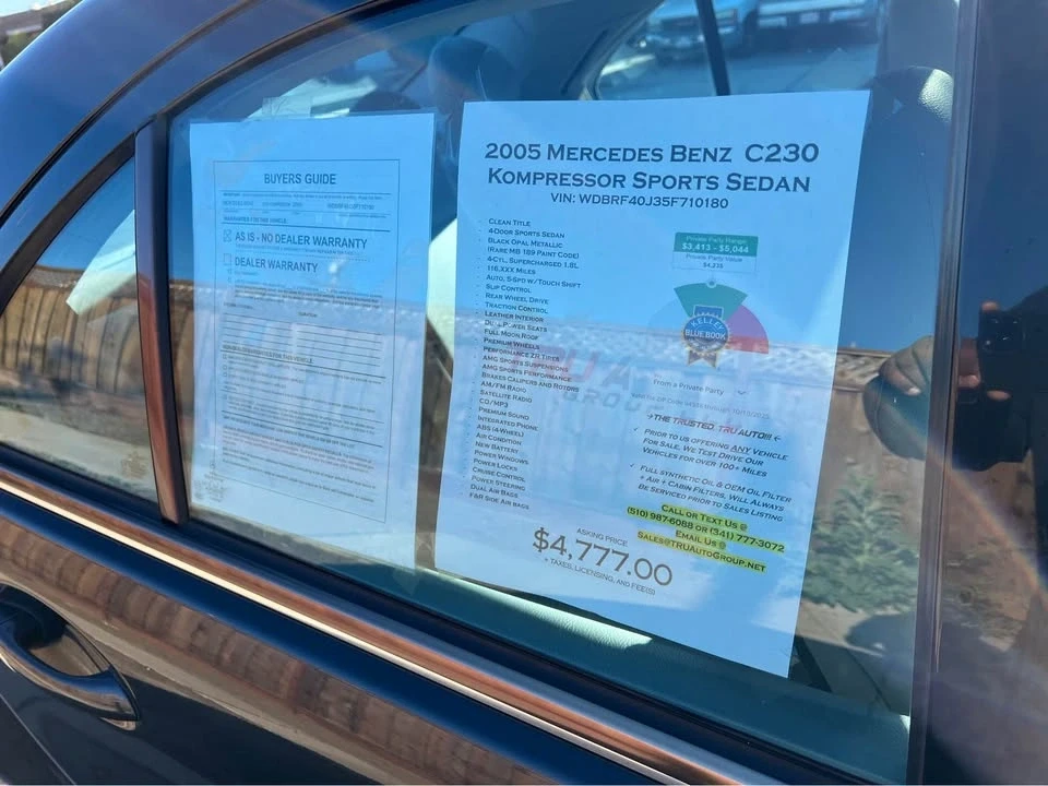 2005 Mercedes-Benz W203 C-Class - Image 10 of 11