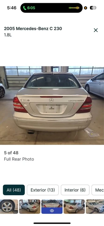 2005 Mercedes-Benz W203 C-Class - Image 2 of 7