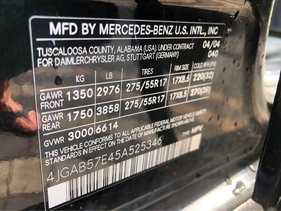 2005 Mercedes-Benz W163 M-Class - Image 14 of 15