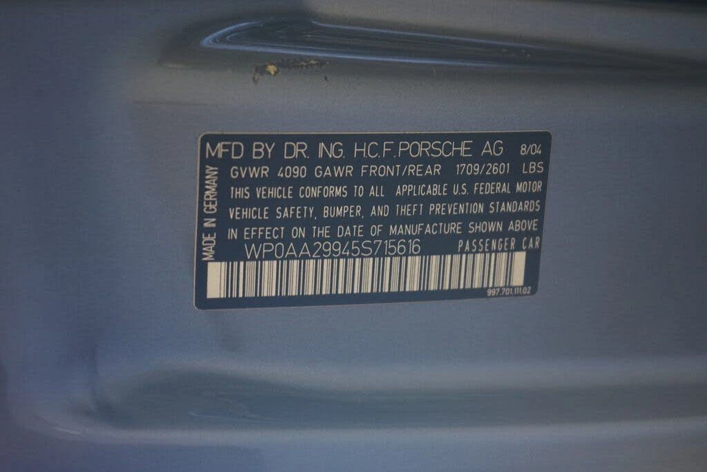 2005 Porsche 997 Carrera - Image 28 of 28