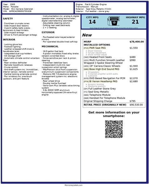 2005 Porsche 997 Carrera - Image 2 of 21