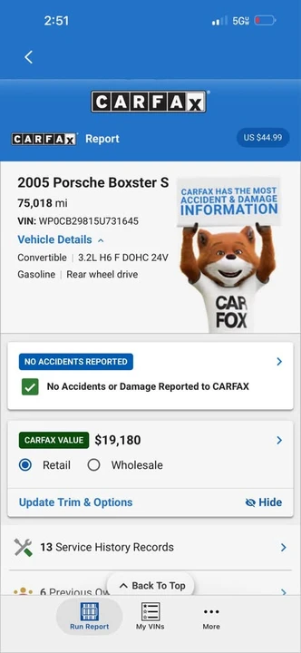 2005 Porsche 987 Boxster - Image 14 of 14