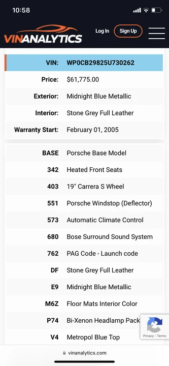 2005 Porsche 987 Boxster S - Image 20 of 20