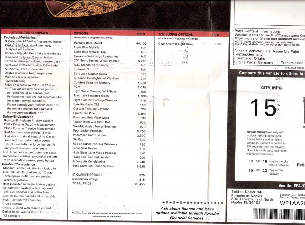 2005 Porsche 955/957 Cayenne - Image 10 of 26