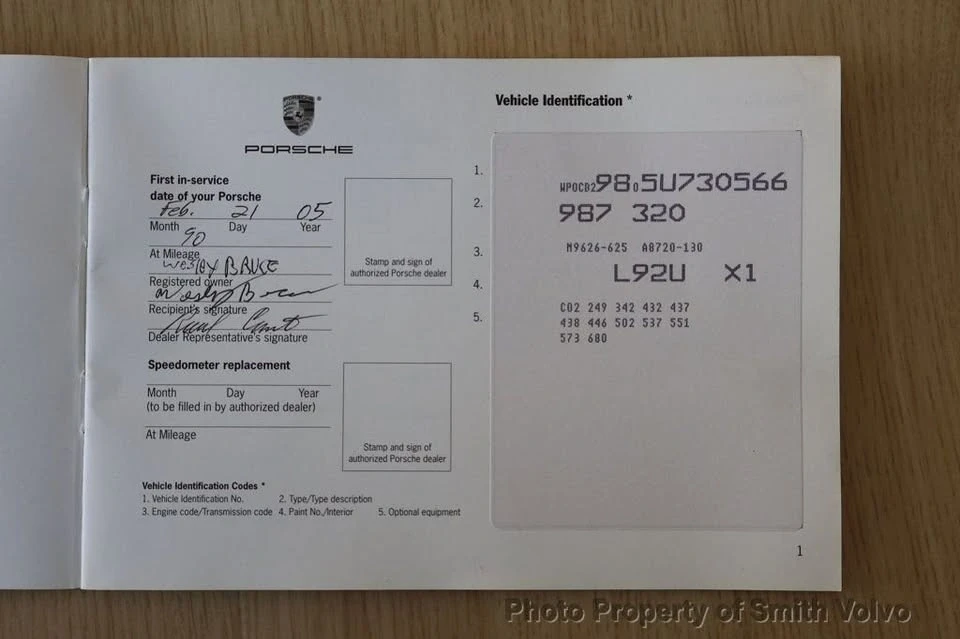 2005 Porsche 987 Boxster - Image 10 of 15