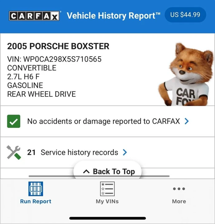 2005 Porsche 987 Boxster - Image 16 of 16